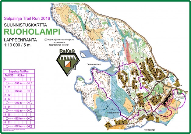 Salpalinja Trail Run XS 5 km